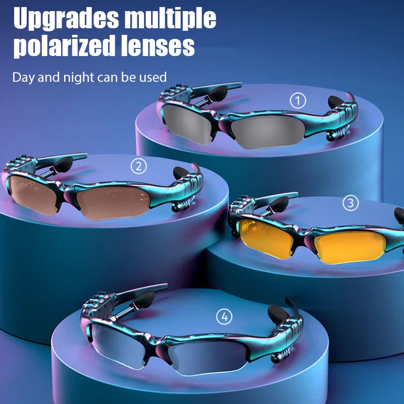 "Smart Bluetooth Sunglasses – Wireless Music & Polarized Vision"
