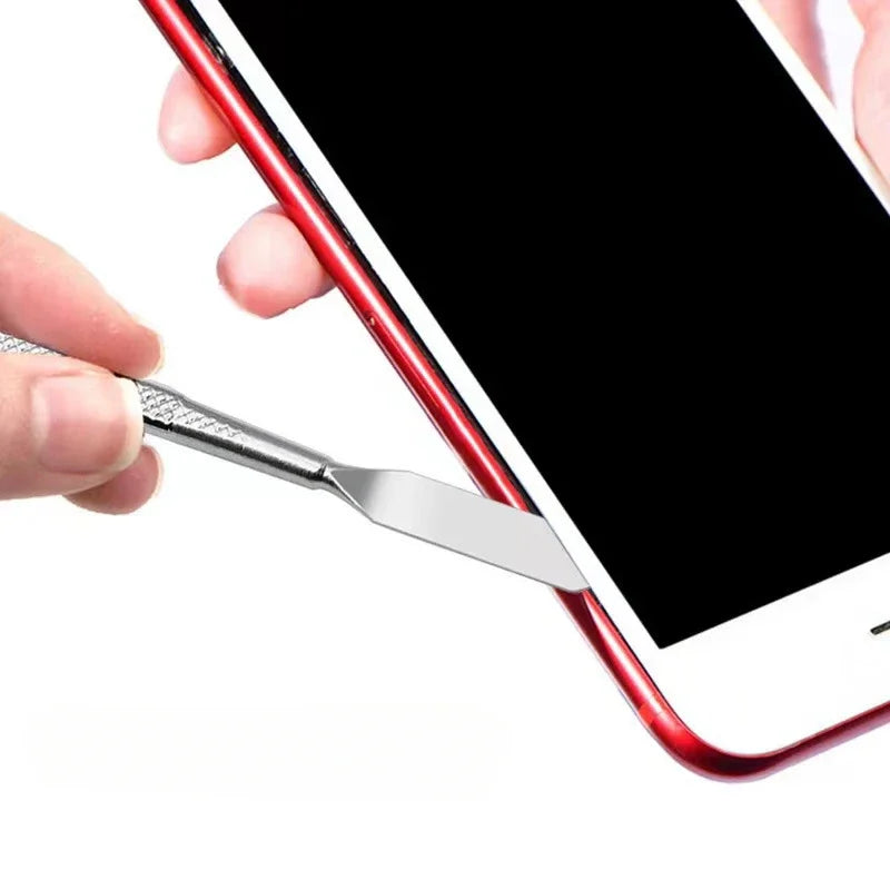 3PCS Repair Opening Pry Hand Tool Kit Blade Smart Phone Tablet PC Metal Spudger Disassemble Tools Set