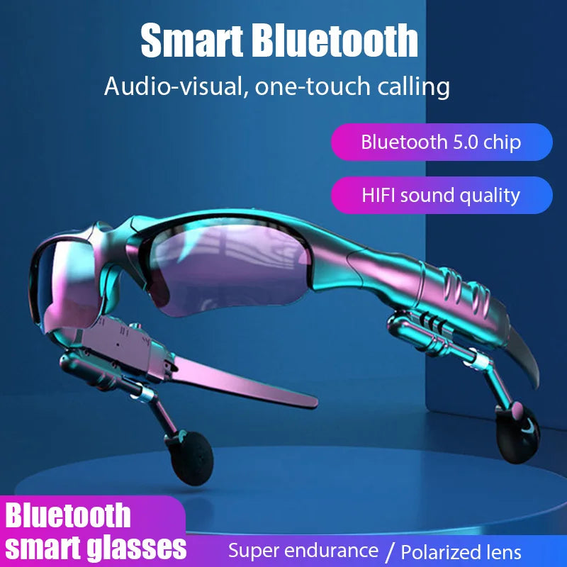 "Smart Bluetooth Sunglasses – Wireless Music & Polarized Vision"