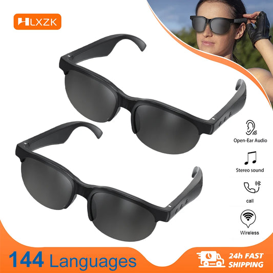Smart Bluetooth Audio Glasses – Music, Calls & Style in One | Open-Ear Sound, UV Protection & Wireless Freedom
