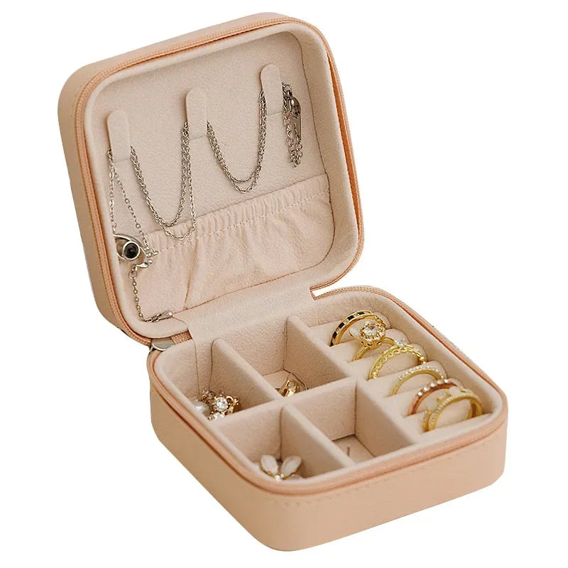Compact Jewelry Case – Travel & Storage Solution