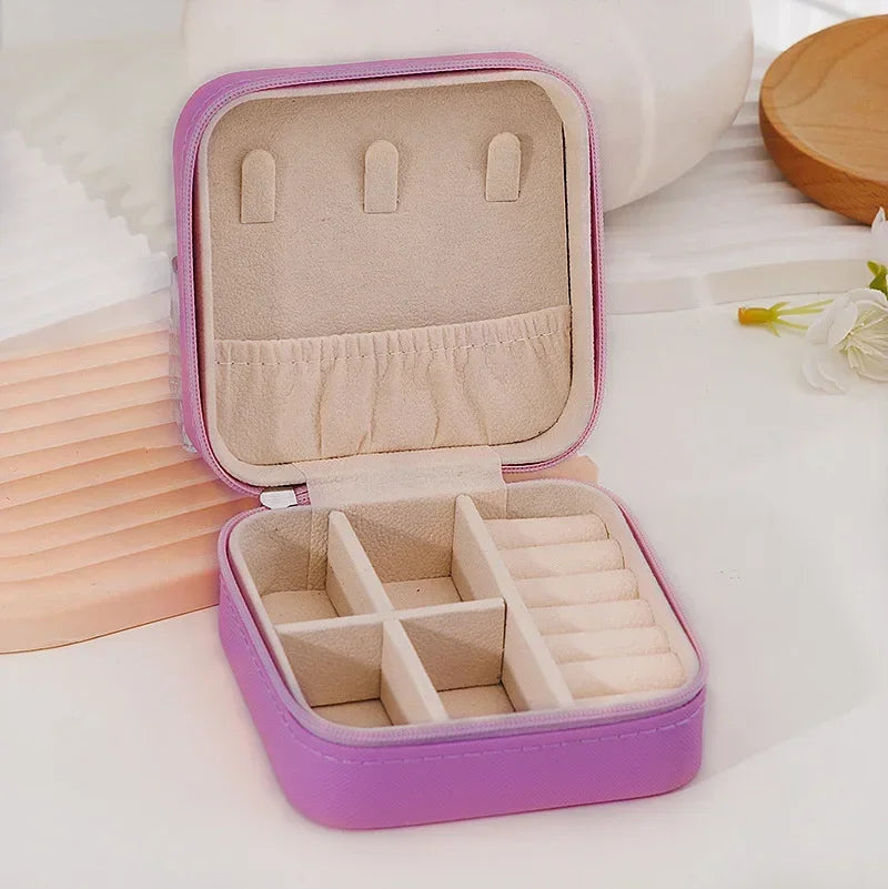 Compact Jewelry Case – Travel & Storage Solution