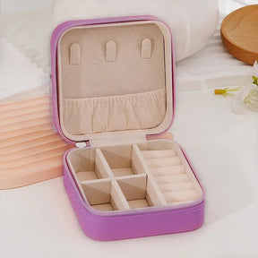 Compact Jewelry Case – Travel & Storage Solution